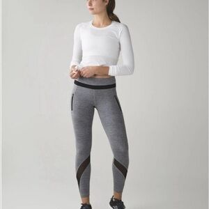 LULULEMON Inspire Tight II (Mesh) ‘Wee Are From Space’ Black Slate 8